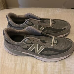 New Balance Men's Gray Athletic Shoes